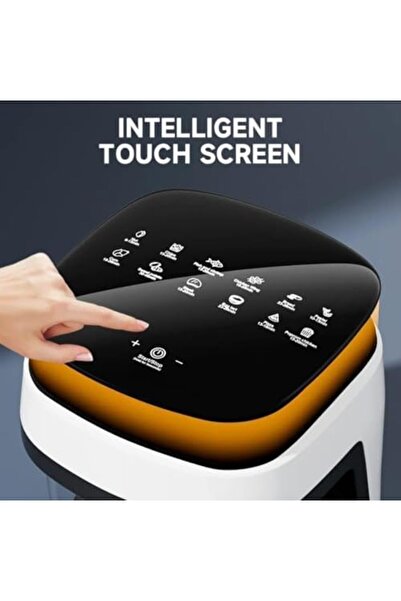 Generic Electric Urban Air Fryer with Glass Bowl, 2400W, 6 Liter Capacity, Oil-Free Fine Mist Cooking, Easy