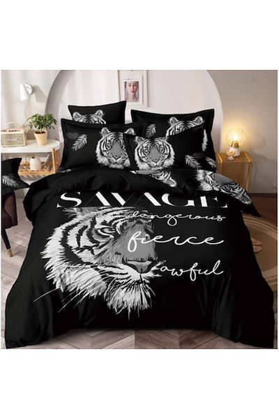 OEM 3D Finet Bed Linen Set for 2 Persons, JO-JO, Superior Quality, 6 Pieces