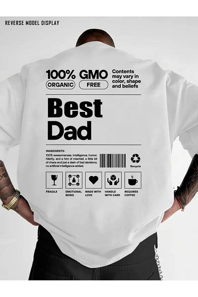 Bengi Clothing Premium Oversize Cut Short Sleeve Printed T-Shirt