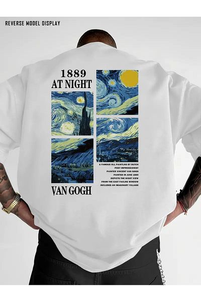 Bengi Clothing Premium Oversize Cut Short Sleeve Printed T-Shirt