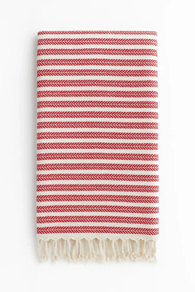KAYABEY HOME 90X180 cm Stripe Patterned Peshtemal – 100% Cotton, Quick Dry, Lightweight and Stylish