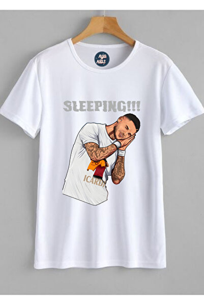 RYO FASHİON تي شيرت SLEEPING MAURO İ9 للأطفال باللون الأبيض للجنسين
