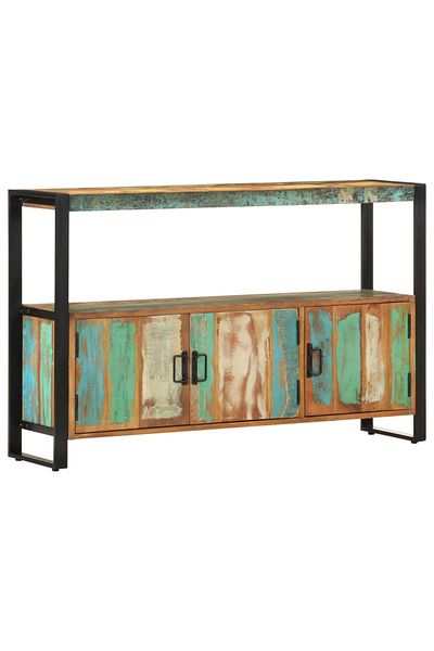 vidaxl Sideboard 120x30x75 cm Solid Reclaimed Wood