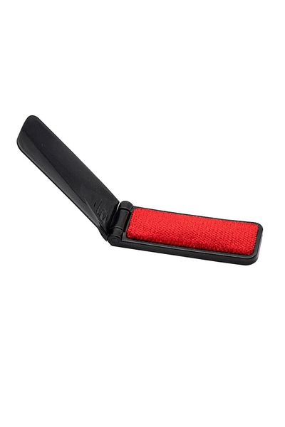 Carrefour Perie pliabilă și portabilă pentru îndepărtarea scamelor și părului, ideală pentru călătorii sau mașină, 18 x 3,5 cm