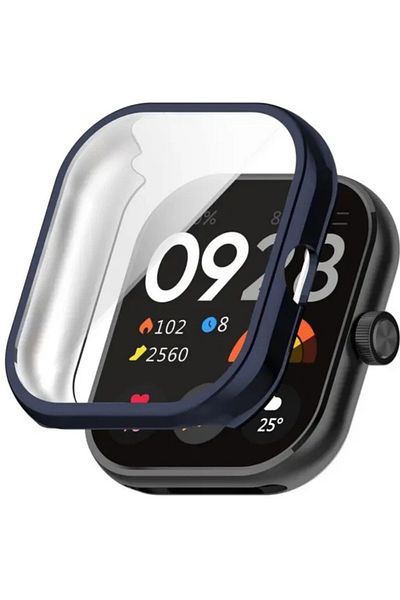 İncisoft حافظة حماية كاملة من السيليكون الناعم المتوافق مع Redmi Watch 4 / Redmi Watch 5 وواقي شاشة