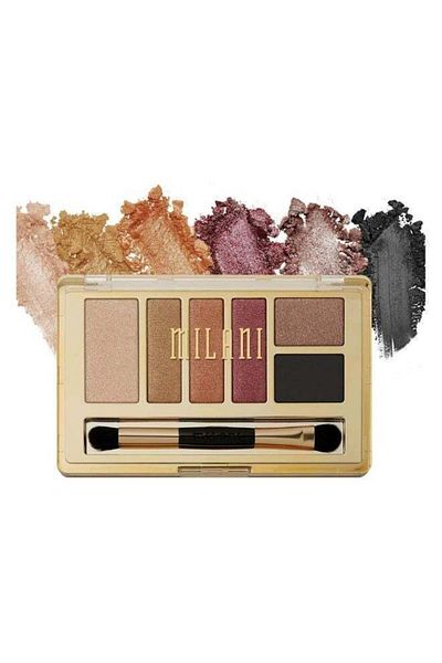MILANI Everyday Eyes Eyeshadow Palette 08 Must Have Metallics – 6 Ultra-Pigmented Metallic Shades