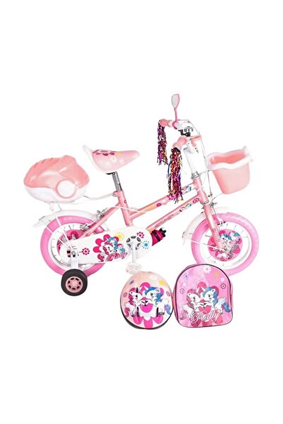 rexa دراجة أطفال معدنية مقاس 14 بوصة مع سلة أمامية - أنيقة ومتينة وعملية