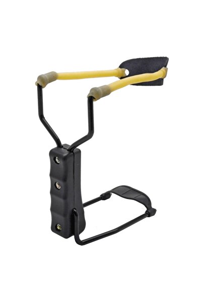 PROCART Slingshot with forearm support, elastic rubber strings, ergonomic handle