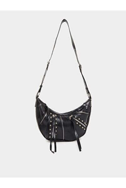 Styli Studs Accent Shoulder Bag