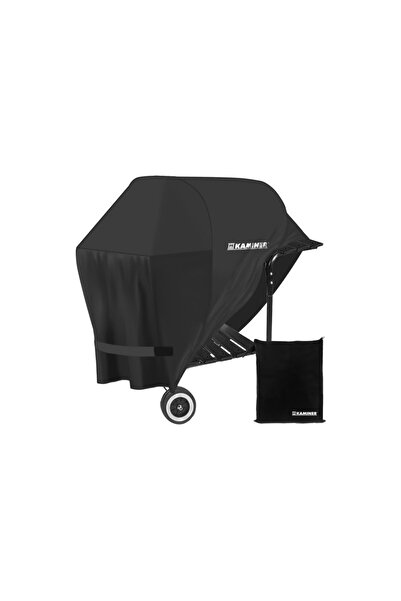 Kaminer Husă de protecție pentru grătar, catarame de fixare, închidere cu vel...