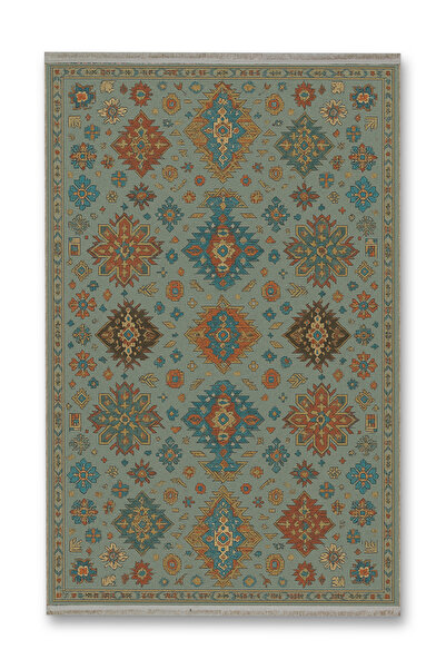Rugs Modern Halı Μοντέρνο διακοσμητικό χαλί Mosso με πολύχρωμα σχέδια και υφα...