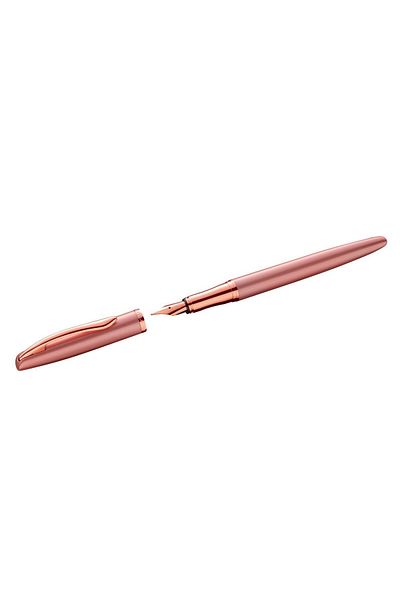 Pelikan Stilou Jazz Noble Elegance P36, Roz-Roz, Cutie cadou, Culoare roz, Material metal