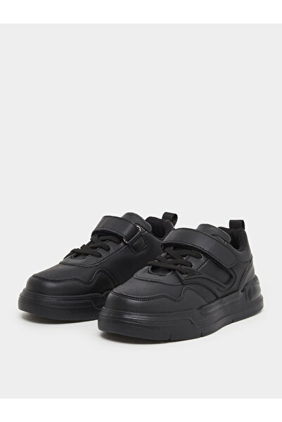 Styli Panelled Sneakers with Hook and Loop Closure