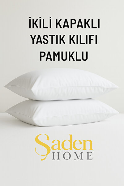 SADEN HOME Pamuk PAKOVANJE 2-KOMPLETNAJUJUĆIH JASTUČNICA SA NAVLAKOM 50X70 CM...