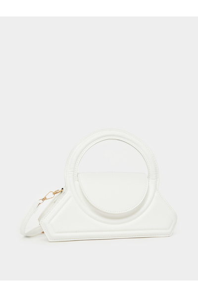 Styli Asymmetric Handbag with Detachable Strap