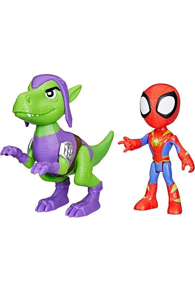 Marvel سبايدى وأصدقائه المذهلين دينو ويبس سبايدى وجوبلن رابتور G0120