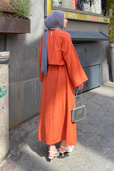 lamelif Skirted Hijab Suit Tile