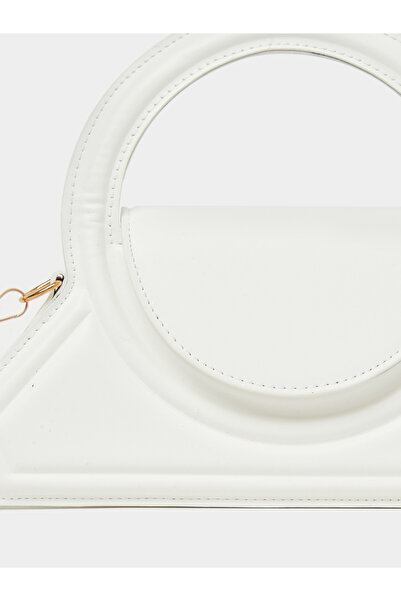 Styli Asymmetric Handbag with Detachable Strap