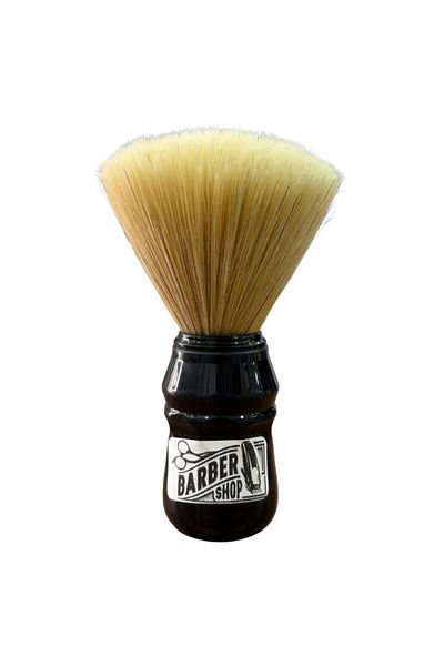 ilay fırça Emre Brush Plastic Handle Premium Synthetic Beard Brush Black