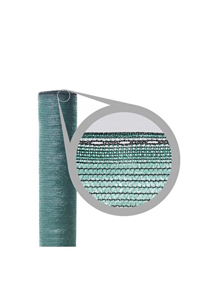 PROCART Shading and protection net 2x50 meters, shading degree 70%, density 70 g/m2, HDPE, green