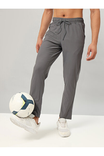 Technosport By Styli Solid 4-Way Stretch Track Pants