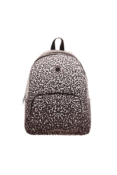KAUKKO Dots Girl's Three Compartment Τσάντα Δημοτικού και Γυμνασίου - Μαύρο Μοτίβο Dot - K1804
