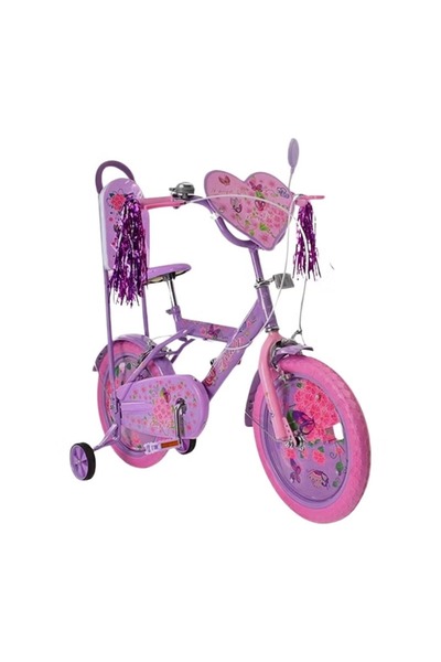 rexa دراجة SteelRide™ المعدنية للأطفال مقاس 16 بوصة مزودة بفرامل قرصية - رحلة...