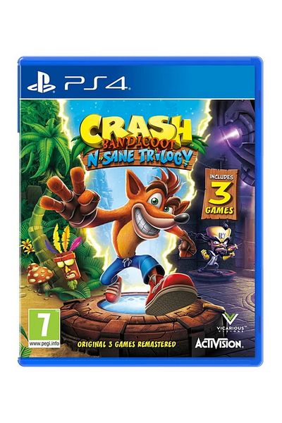 ACTIVISION Crash Bandicoot N. Sane Trilogy (Intl Version) – PlayStation 4