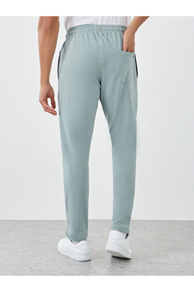 Styli Men Grey Slim Fit Open Hem Joggers