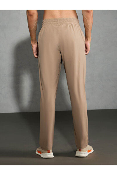 Technosport By Styli Solid 4-Way Stretch Track Pants