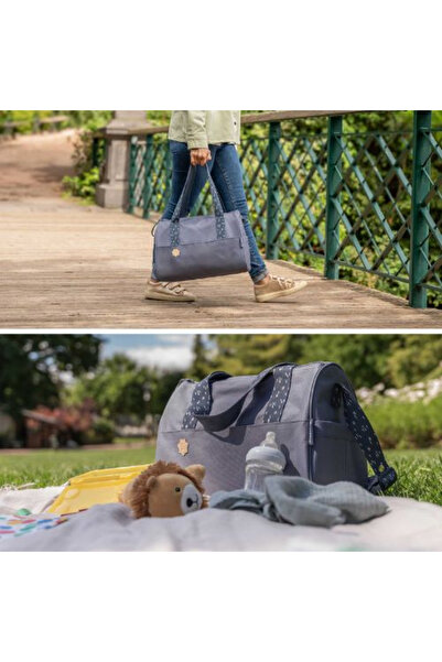 Badabulle Geantă de scutece Pocketstyle albastră