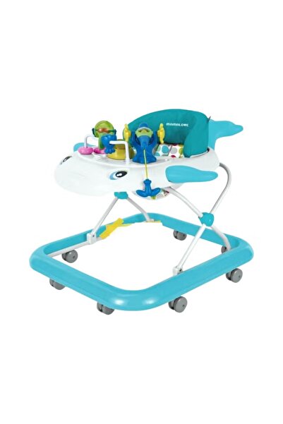 rexa مشاية أطفال قابلة للطي ComfyStep™ مع مقعد مبطن ناعم - خفيفة الوزن وقابلة...