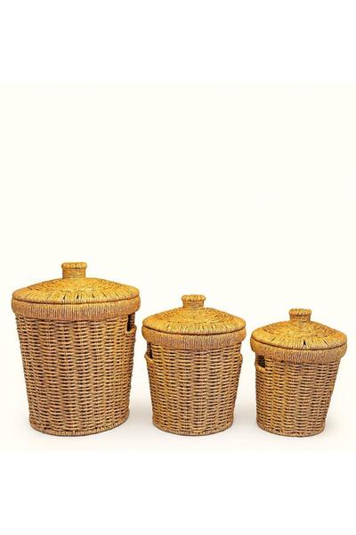 Rossel Premium Potato Onion Garlic Basket Set
