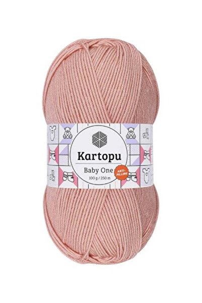 Kartopu خيط حياكة K258 بيبي وان - 100 غرام، 250 متر | خيط أكريليك ناعم لمشاري...