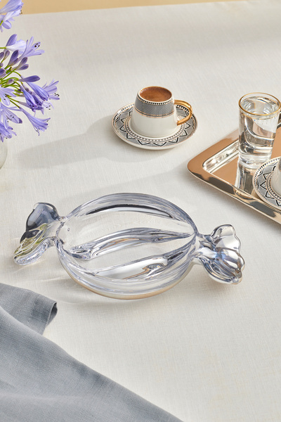 Karaca Candy Decorative Bowl and Sugar Bowl 26.5 X 15 X 5 cm
