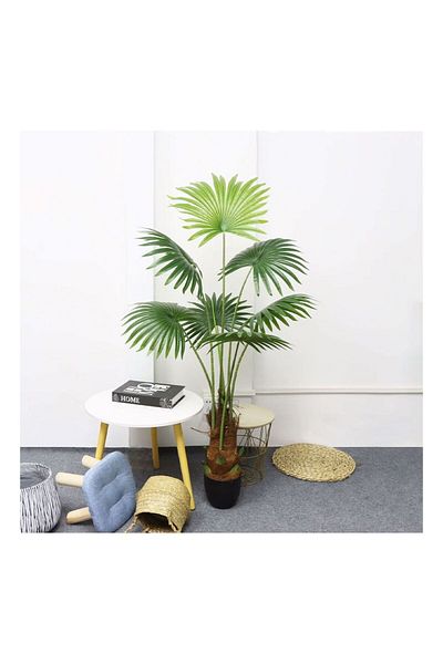 ElastiX Plantă artificială Palmier-floare, plantă decorativă 150 cm