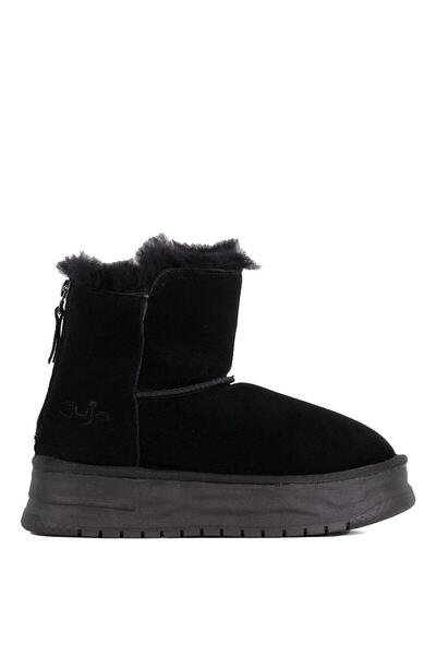 Guja 24K156-2 KALIN TABAN KÜRKLÜ NUBUK DERİ KADIN BOT