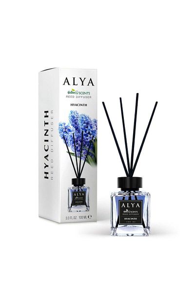 ALYA Odorizant de cameră cu bețișoare – Zambile, 120 ml