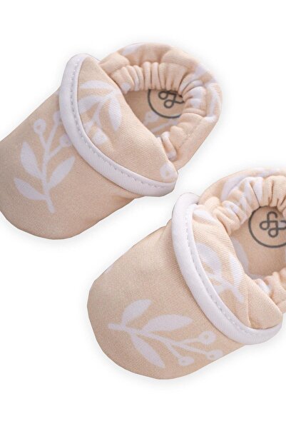 Cigit Baby Booties with Elastic Back 16-23 Months Yellow