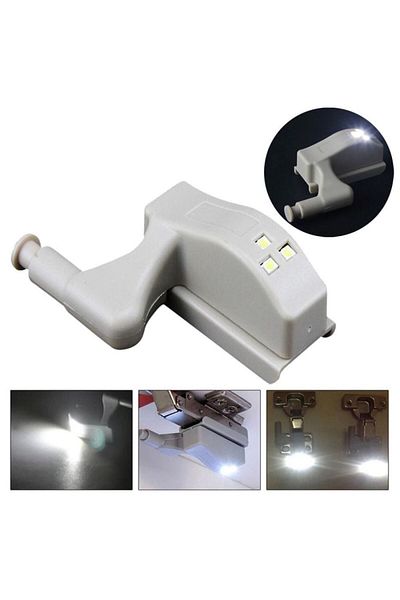 ElastiX Dispozitiv de iluminare LED pentru balamale, iluminarea dulapurilor și sertarelor