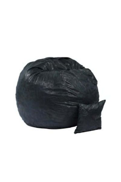 Pufrelax Set Fotoliu King Size cu Perna, Material Textil - Before Dawn