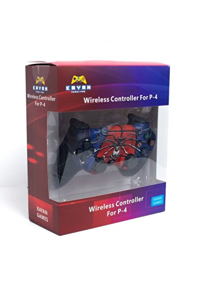 KAYAN Wireless Controller For Playstation 4 Limited Edition Spidy