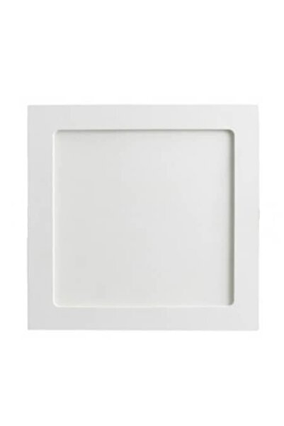 Dali Lampă de tavan LED pătrată, 12W, 1100lm, 21x21x2.5cm, Alb rece, Alb