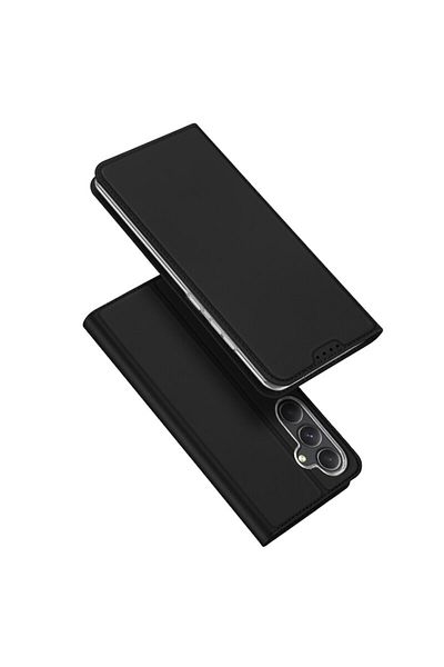 Dali Protective Case Compatible with Samsung Galaxy S23 FE, Skin Pro, -Leather, Black