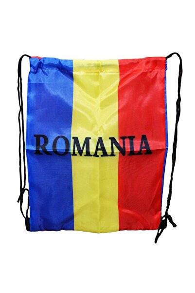 PRC Спортна чанта Румъния трицветна, 1 отделение, текстил, 30x40 см