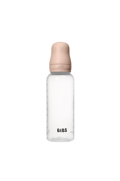 Bibs - Set complet de biberoane anticolici PP fără BPA, 270 ml, Latex, Blush