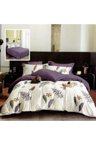 Ralex Economic Double Bed Linen Package Finet 6 Pieces + 2 Quilted Pillows 50 x 70 cm + Duvet 200 x 215 cm