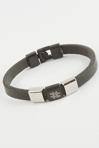 ZERO LAND سوار من الجلد الصناعي عالي الجودة من SEPETIM - أسود