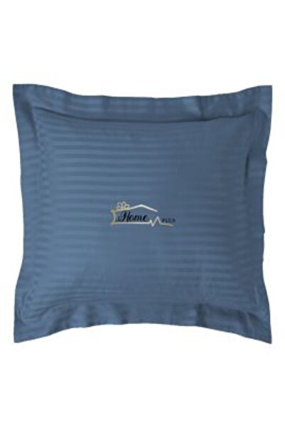 HomePuls Față de pernă din damasc, policombotit, 70x70 cm, dungi de 1 cm, bor...