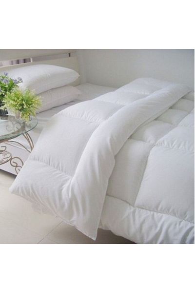Ralex Quilted duvet ranforce 100% cotton, anti-allergic filling winter 180 x 210 cm, white, Pucioasa